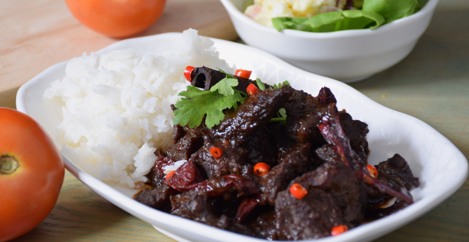 sweet soy sauce beef (daging kicap manis)
