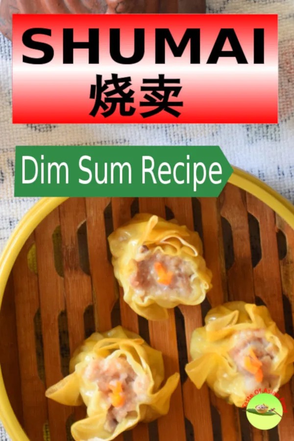 Learn how to make Shumai 烧卖 at home. Shumai is one most famous dim sum best enjoy with a pot of bottomless Chinese tea.