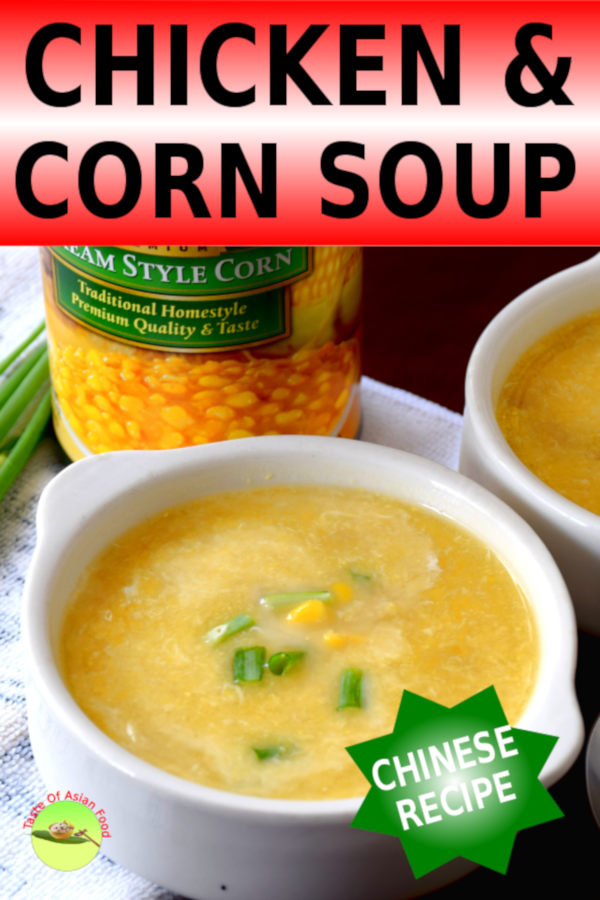 Corn soup is the classic Cantonese style cream soup. My mother used to cook this often, constitute the creamy soup directly from a can of cream corn. She only took twenty minutes to prepare it, much quicker than most of the western style creamy soup. Perhaps simplicity is the reason why my mom made it so often, which has been the traditional soup for most of the Cantonese family.