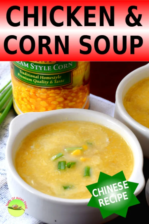 Corn soup is the classic Cantonese style cream soup. My mother used to cook this often, constitute the creamy soup directly from a can of cream corn. She only took twenty minutes to prepare it, much quicker than most of the western style creamy soup. Perhaps simplicity is the reason why my mom made it so often, which has been the traditional soup for most of the Cantonese family.