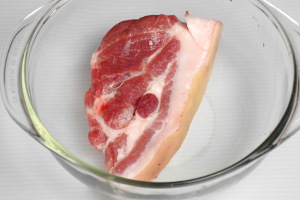 pork for rice dumpling