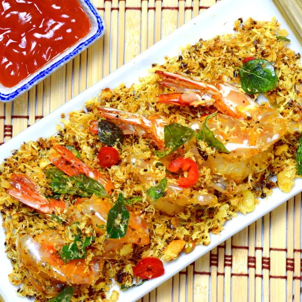butter prawns recipe
