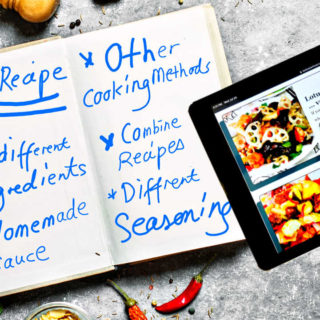 how to create a recipe featured image