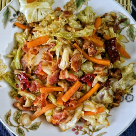 bacon cabbage stir fry (4)