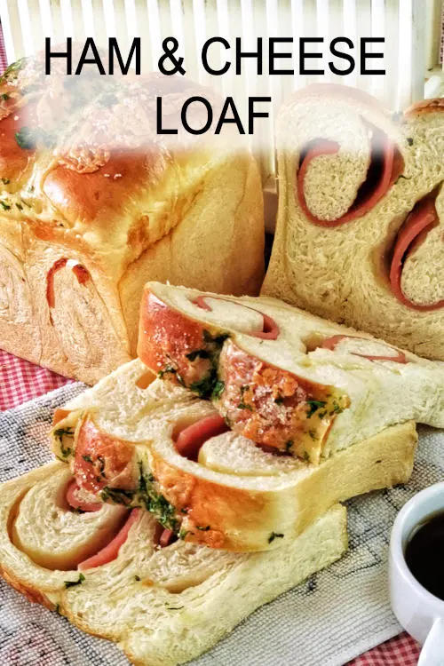 Make ham and cheese loaf at home taste exactly like those from Asian bakeries. Savory and delicious. Perfect for breakfast and afternoon tea.