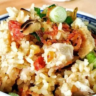 Taro rice fetured image