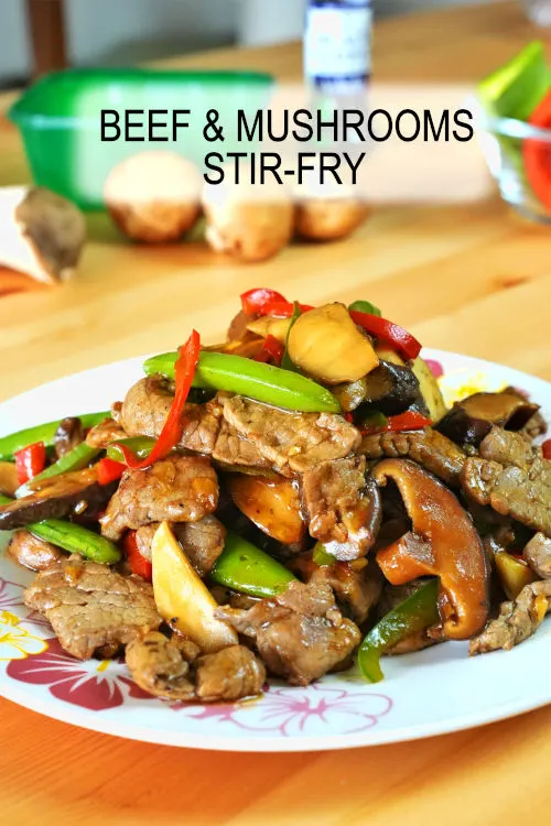 Simple beef and mushroom stir-fry recipe with unbelievable flavor. Great for a quick meal and loved by everyone.