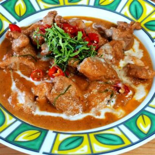 Panang curry recipe featured image
