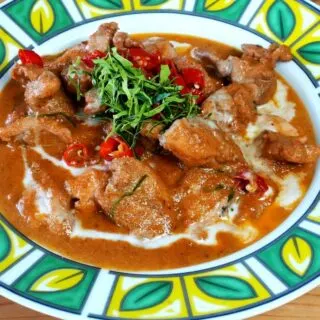 Panang curry recipe featured image