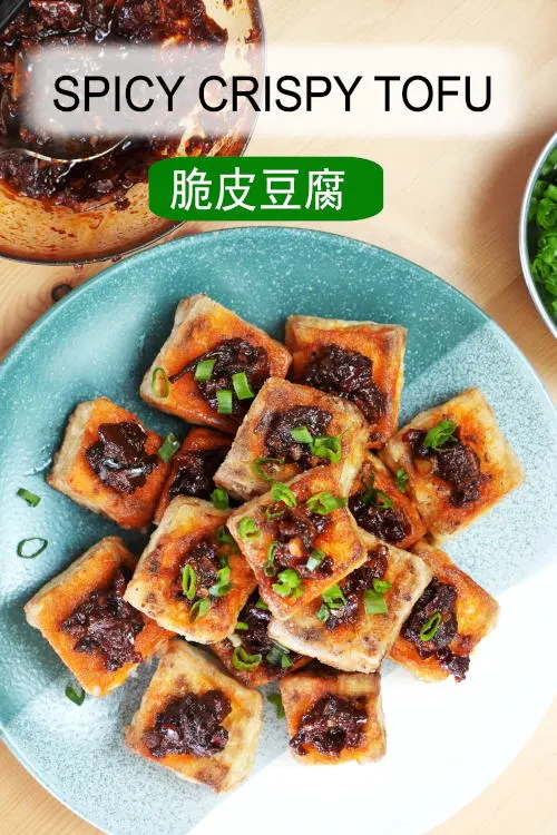 You can turn soft and tender tofu into a crispy delicacy. This recipe with spicy sauce is heavenly.