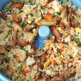 air fryer fried rice (1) featured image