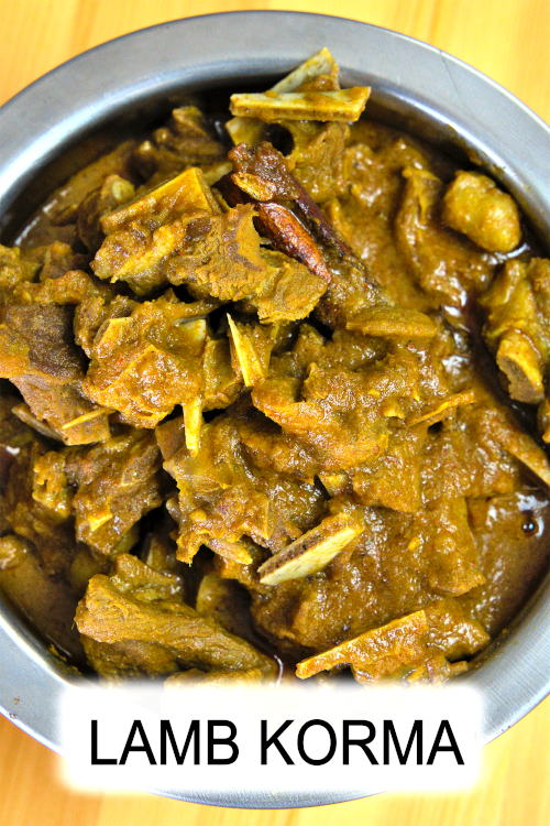 This lamb korma recipe is a mild curry that anyone will like.  Full of all the goodness of Indian spices with excellent flavor.
