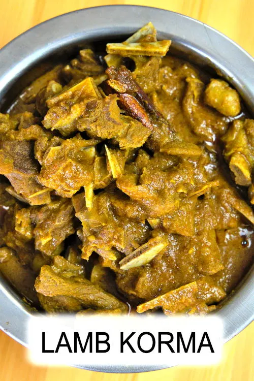 This lamb korma recipe is a mild curry that anyone will like. Full of all the goodness of Indian spices with excellent flavor.