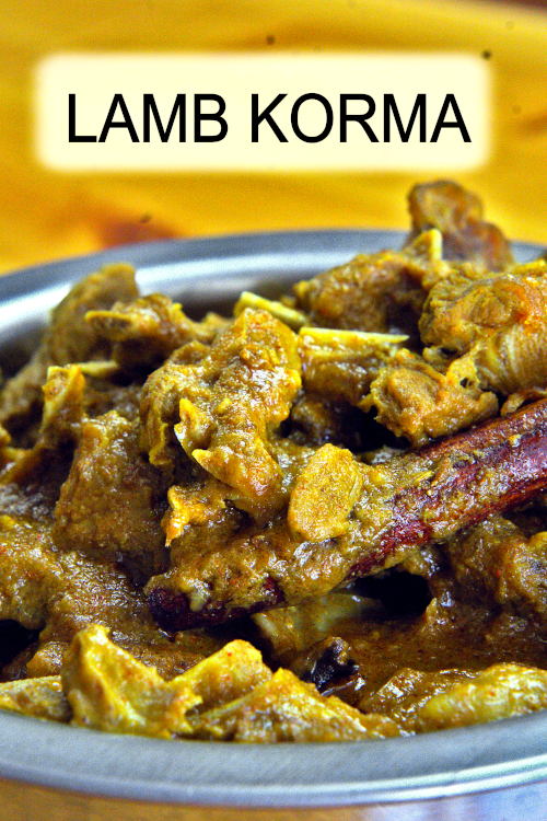 This lamb korma recipe is a mild curry that anyone will like.  Full of all the goodness of Indian spices with excellent flavor.
