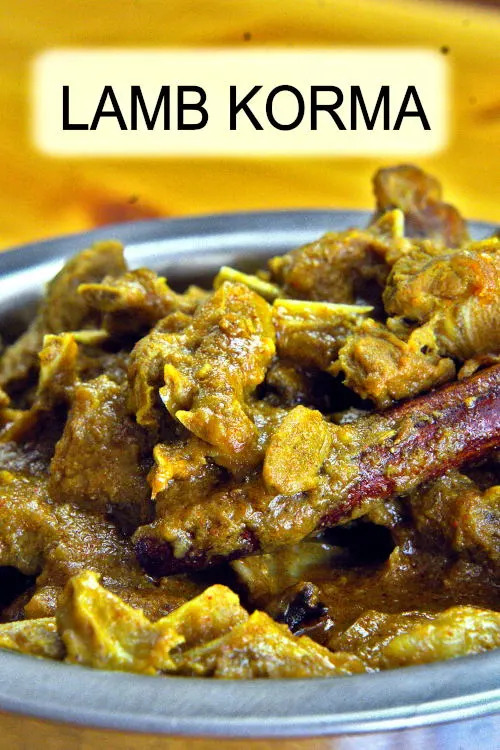 This lamb korma recipe is a mild curry that anyone will like. Full of all the goodness of Indian spices with excellent flavor.