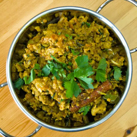 chicken keema square