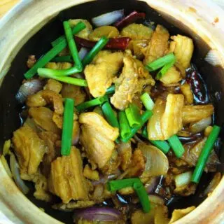 pork belly with salted fish featured image