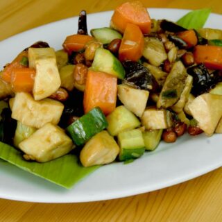 kung pao mushrooms featured image