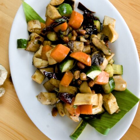 kung pao mushrooms square