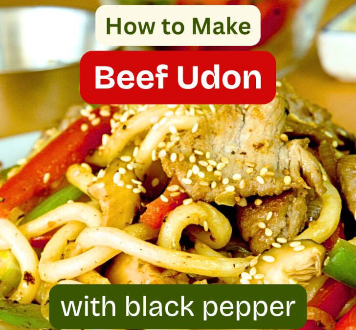 beef udon with black pepper featured image A