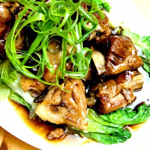 pressur cooked pork ribs