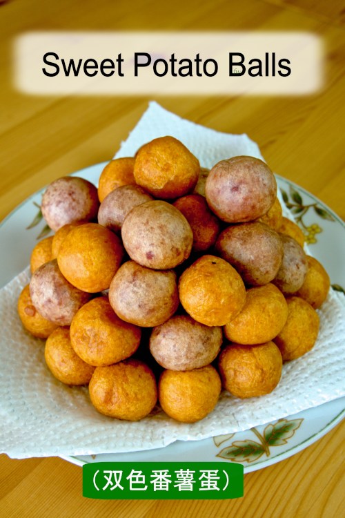 Sweet potato balls