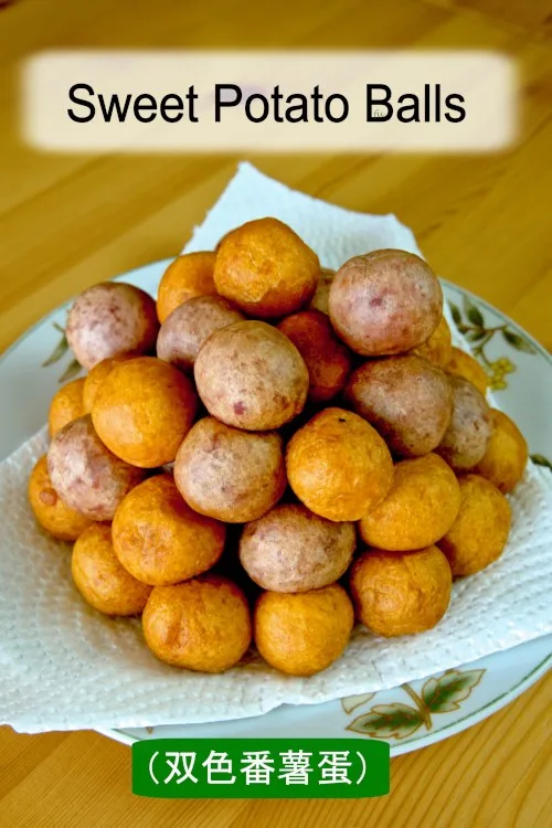 Sweet potato balls