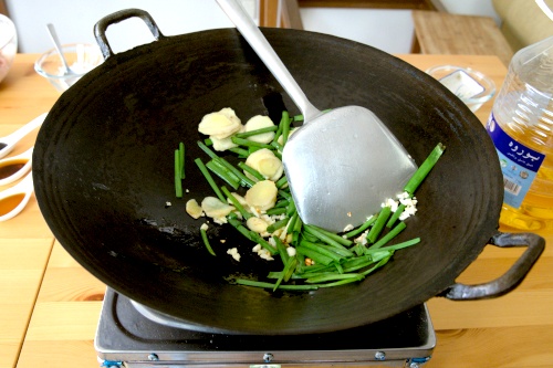 Ginger Pork stir fry