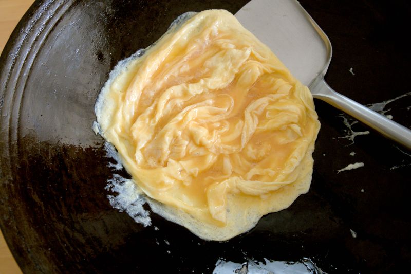 The silky, smooth, and velvety texture of the egg