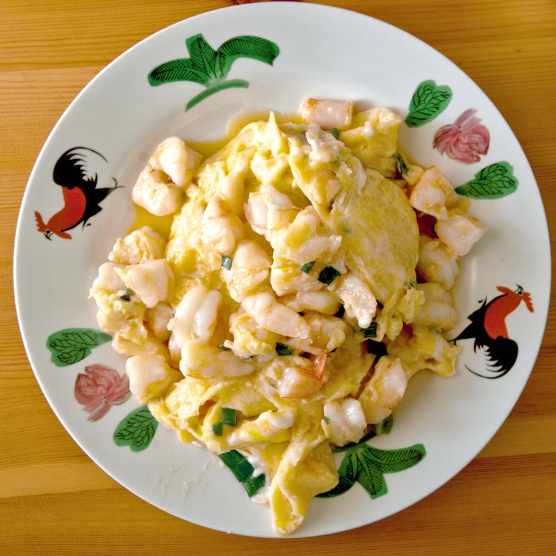 shrimp and egg recipe