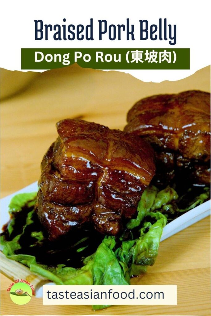braised pork bellu (dong po rou)