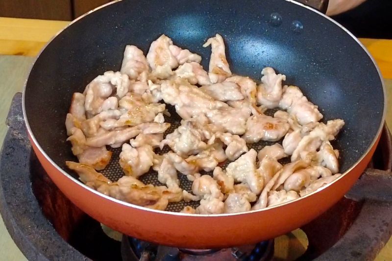 fry the beef separately 