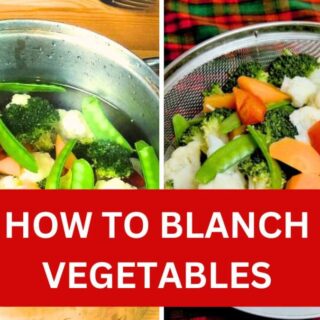 how to blanch vegetables feature image