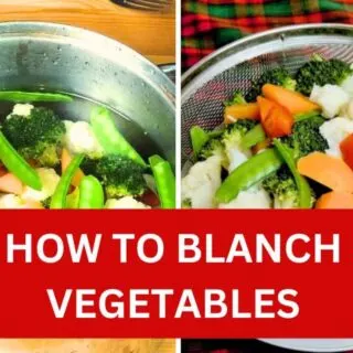how to blanch vegetables feature image