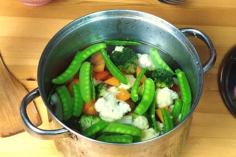 how to blanch vegetabless