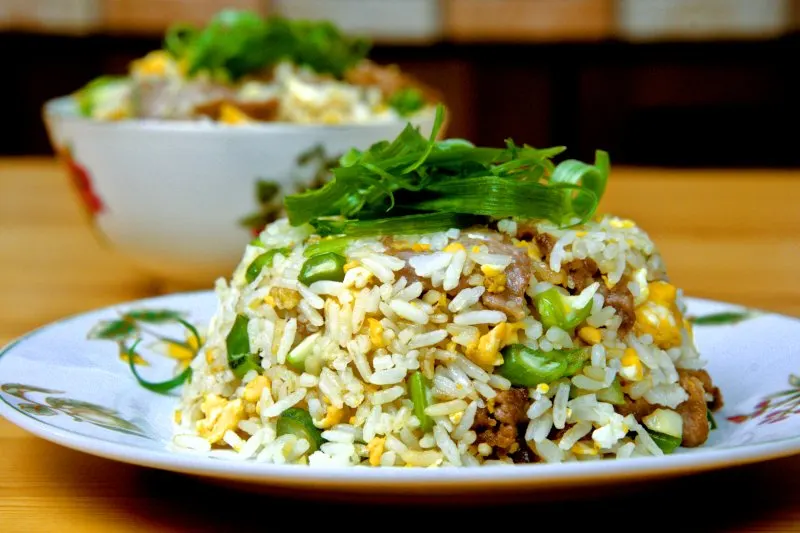 Beef fried rice
