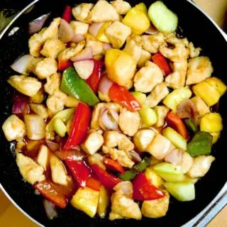 easy sweet and sour chicken featured image