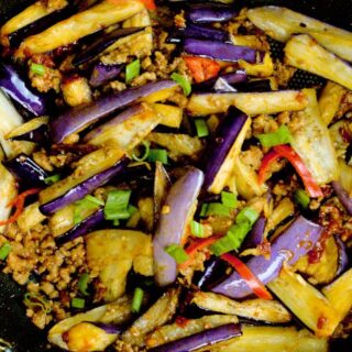 spicy garlic egggplant image (17) featured image