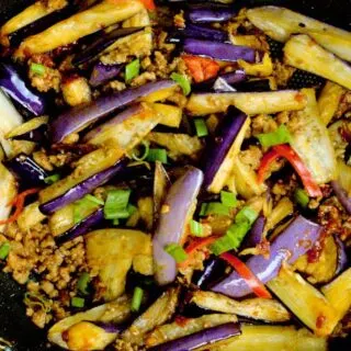 spicy garlic egggplant image (17) featured image