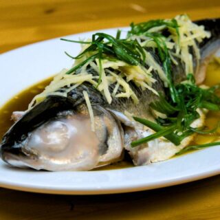 Cantonese steamed fish featured image