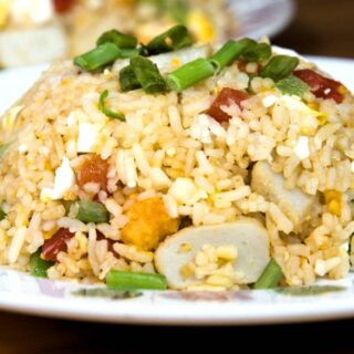 Salted egg fried rice image (13) featured image