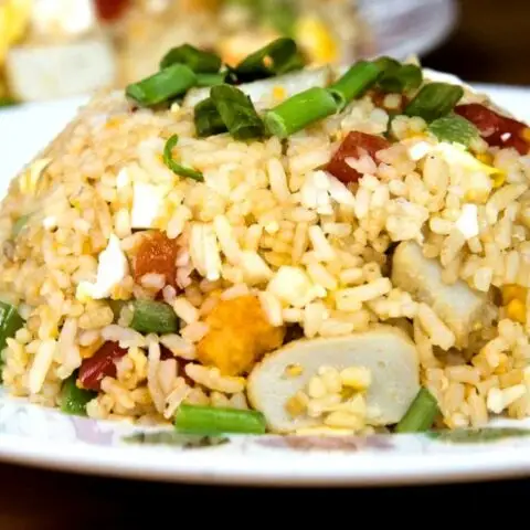 salted egg fried rice