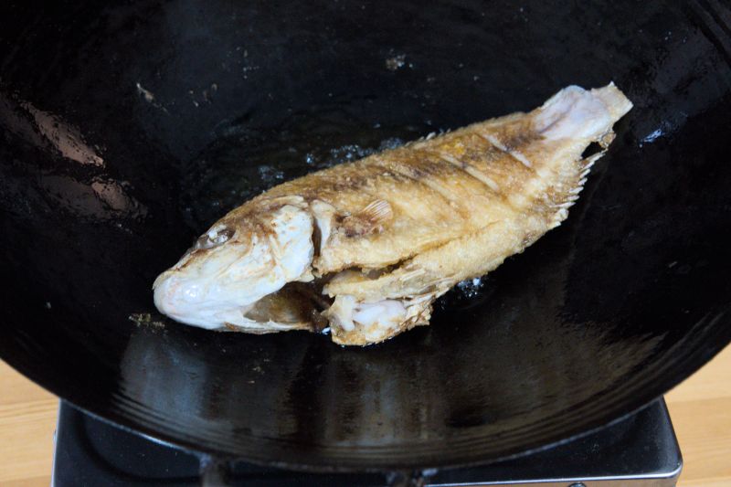 deep fried on bothe sides