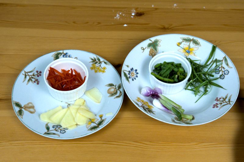 ingredients for the fish