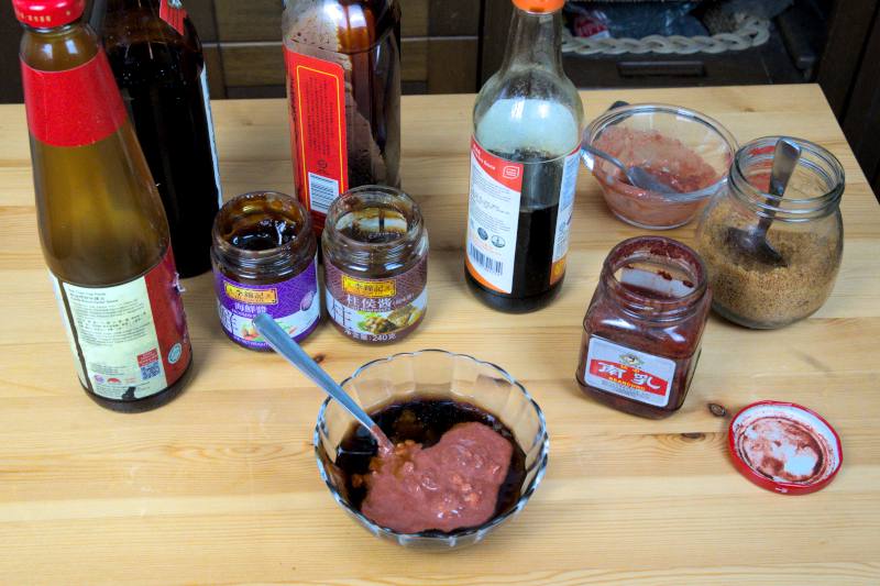 prepare the char siu sauce