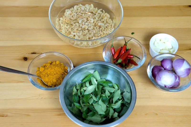 main ingredients for KamHeong sauce