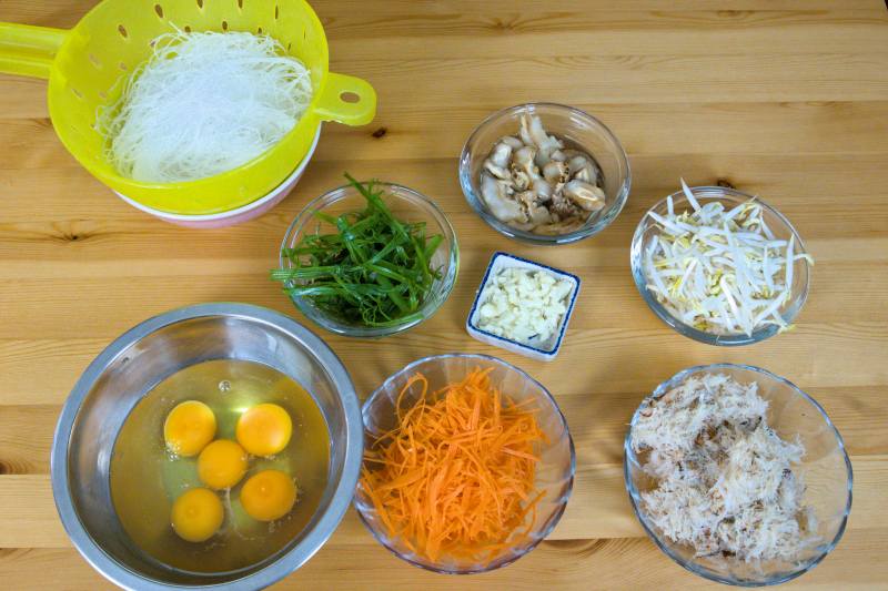 main ingredients for osmanthus eggs