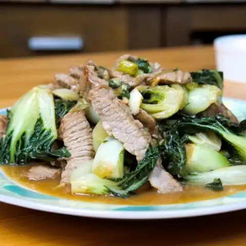 Beef Stir Fry with Bok Choy Recipe