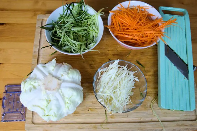 vegetables fo rthe noodles