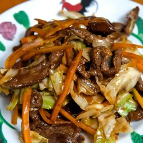 Beef & cabbage stir fry image (10)
